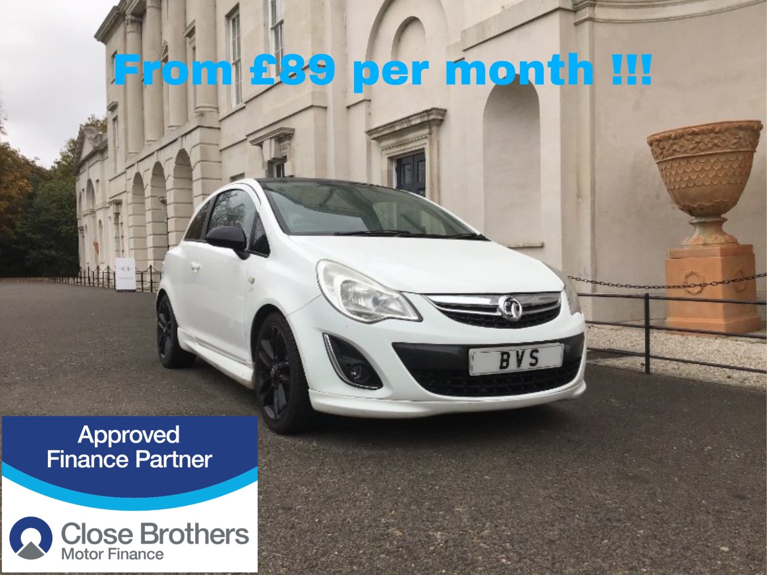 Sold 2012 Vauxhall Corsa Limited Edition 3 Door Fareham Hampshire 1 Bvs Group